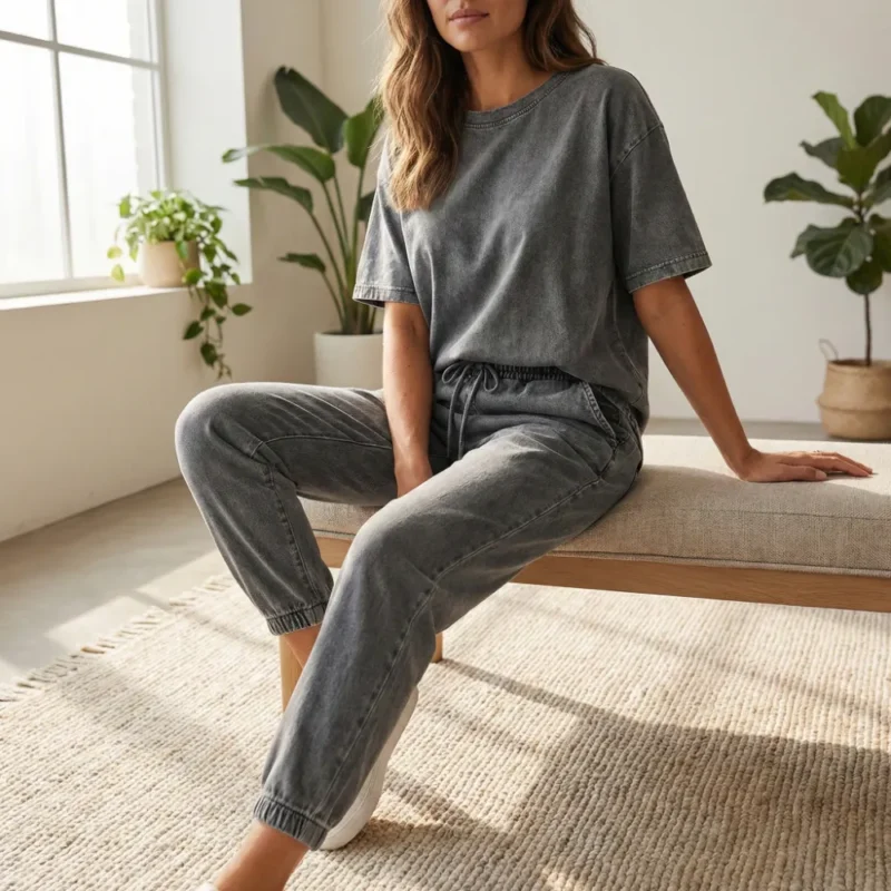 he33ibella Emma | Set de sudadera casual de 2 piezas