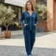 Sporty | Conjunto casual de terciopelo de 2 piezas