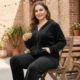 Sporty | Conjunto casual de terciopelo de 2 piezas