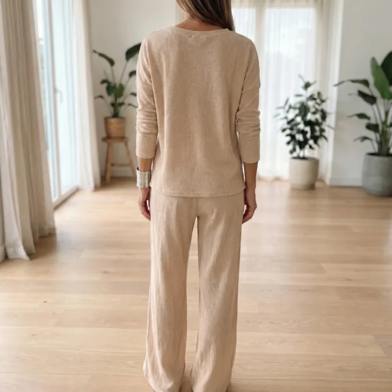 he60ibella Sam | Conjunto Casual Simple 2 Piezas