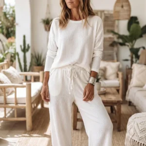 he65ibella Sam | Conjunto Casual Simple 2 Piezas